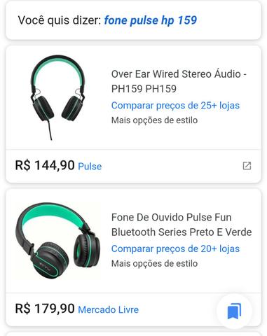 Fone PULSE HP159 " Promoção NOVEMBRO BLACK FRIDAY " R$ 50,00 *ORIGINAL - Foto 5