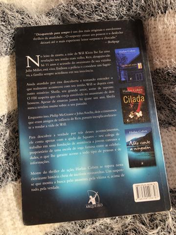 Livro: Desaparecido para sempre - Harlan Coben - Foto 4