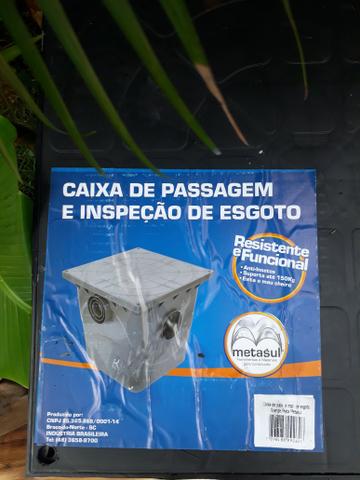 Caixa de Passagem e Inspeção de Esgoto