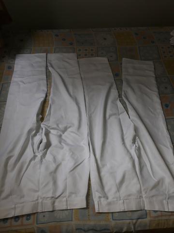 Uniformes brancos calças compridas e saia - Foto 2