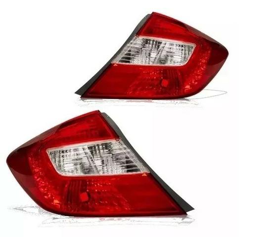 Par Lanterna Honda New Civic 2012 2013 2014 2015 Lateral - Foto 2