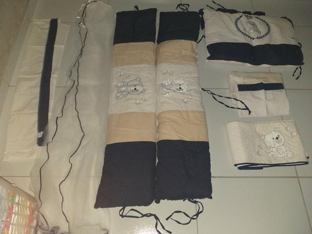 Kit para berço americano menino - Foto 3