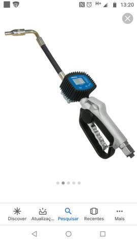 Pistola Com Medidor Digital B-900 Para Óleo Vazão Máxima De 35 L/Min Bozza - Foto 2
