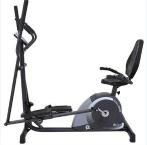 Bicicleta Ergométrica Horizontal e Elíptico Magnético