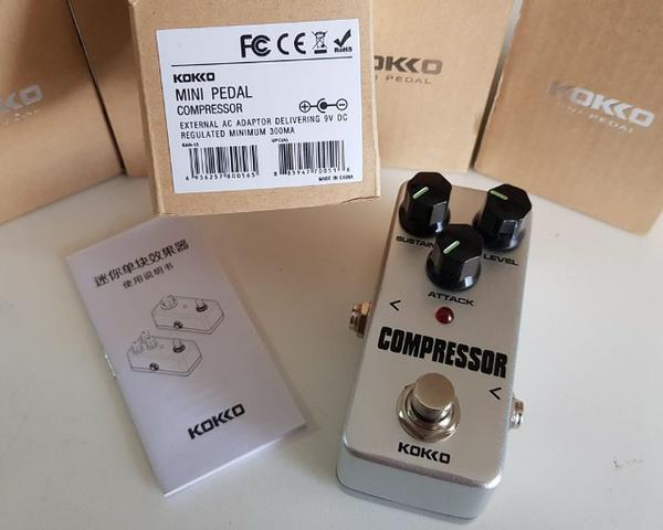 Pedal Booster compressor distorção distortion overdrive Kokko guitarra violão baixo - Foto 4