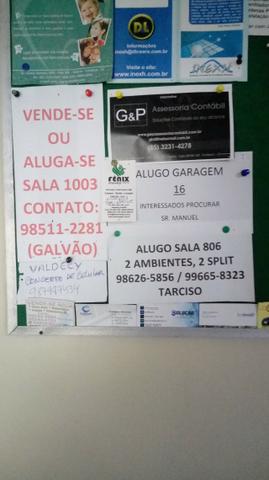 Sala próximo da CERT com 30 m2 02 divisórias 8º andar - Foto 4