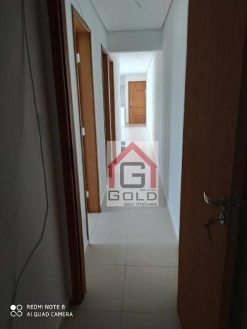 Apartamento com 3 dormitórios para alugar, 88 m² por R$ 2.000,00/mês - Campestre - Santo A - Foto 9