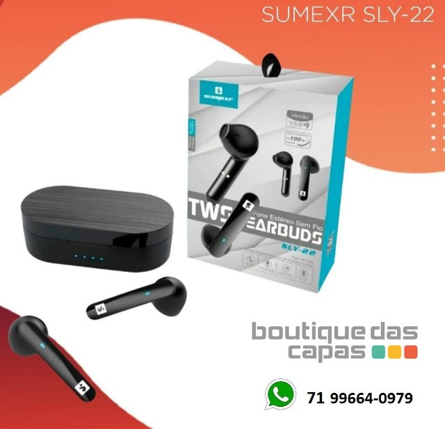 Fone De Ouvido Bluetooth Compativel Samsung Sony Xiaomi iphone sly-22 - Foto 3