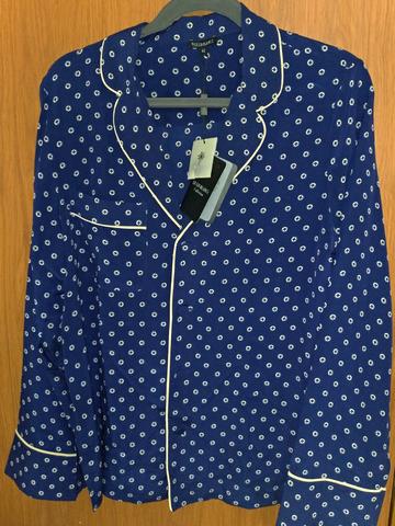 Camisa Le Lis Blanc de Seda - 42 - Foto 3