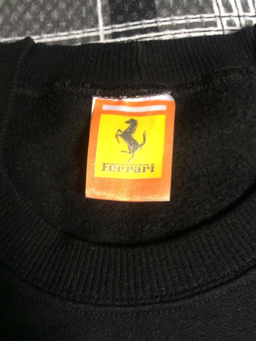 blusa de frio da ferrari original
