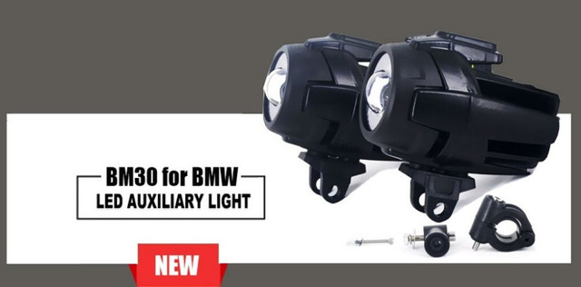Farol Auxiliar Milha Neblina de Led Moto - Foto 8