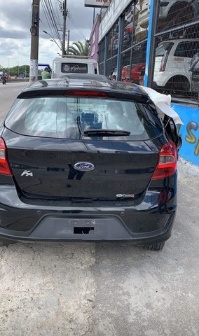 Ford Ka 1.0 2018 Motor Mecanica Airbag Suspensão Farol Porta Capo Sucata - Foto 2