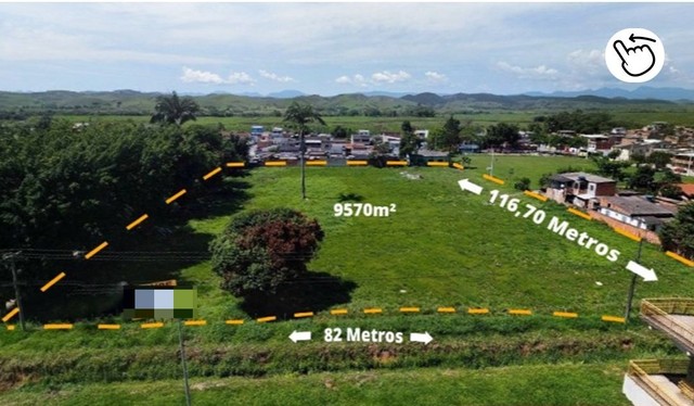 Área Comercial de esquina de frente para a Dutra em Resende