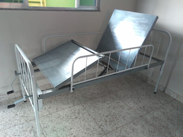 Cama Hospitalar Manual (Aluguel Mensal) - Foto 6