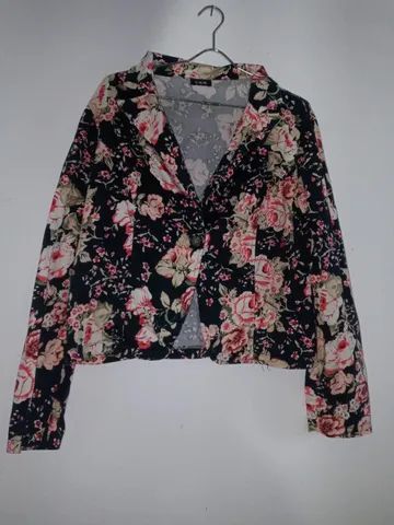 Blazer feminino estampado - Foto 3
