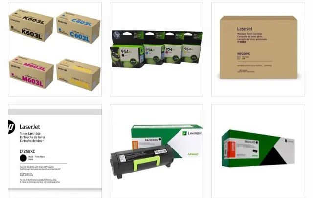 Compramos Cartuchos e toner novos originais 