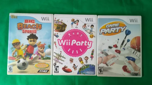 Lote de Jogos Nintendo Wii e Wii U Original - Videogames - Água