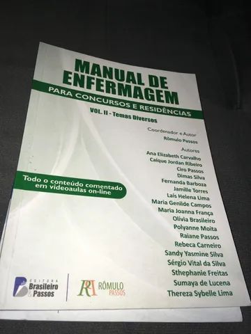 Coleção Manuel de enfermagem livros de enfermagem - Foto 3