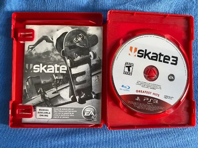 Jogo Ps3 Skate 3 completo excelente estado Midia física leia