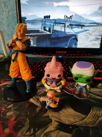 Majin Boo Cinza Dragon Ball Fighter Z Customizado Cor 2