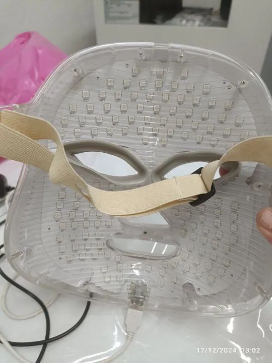Máscara de LED para tratamento facial - Foto 3