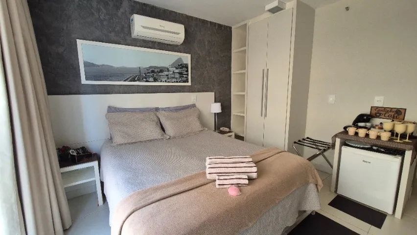 Flat temporada em Apart Hotel no Recreio em frente ao shopping e próximo a praia - Foto 9