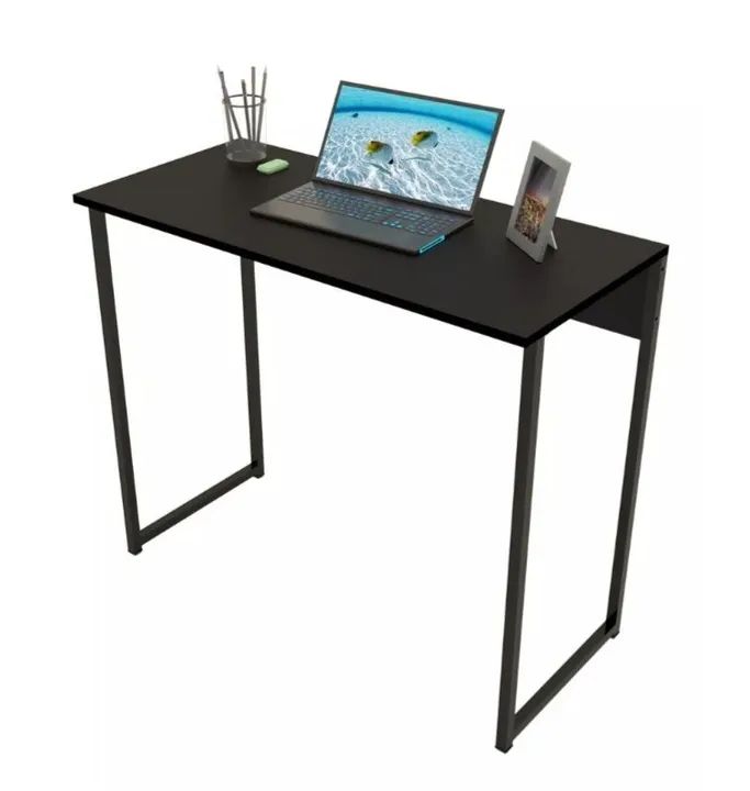 Mesa escrivaninha/Home office/Penteadeira modelo industrial cor preta