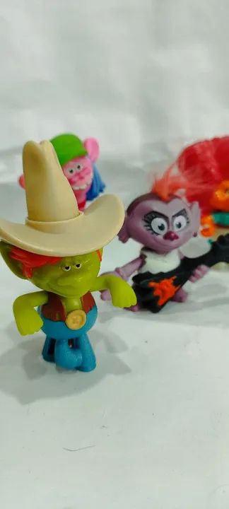 Bonecos Trolls Coleção MC Donald's Usado  - Foto 6
