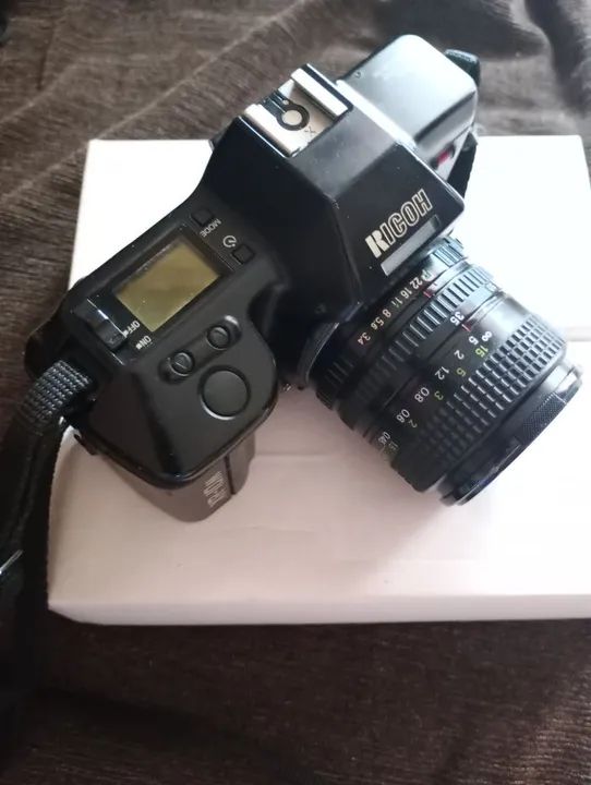 Kit câmera analógica Ricoh RX-10M+2  Lentes  raridade! - Foto 3