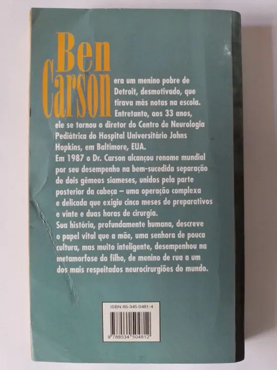Ben Carson Kit Com 2 Livros  - Foto 3