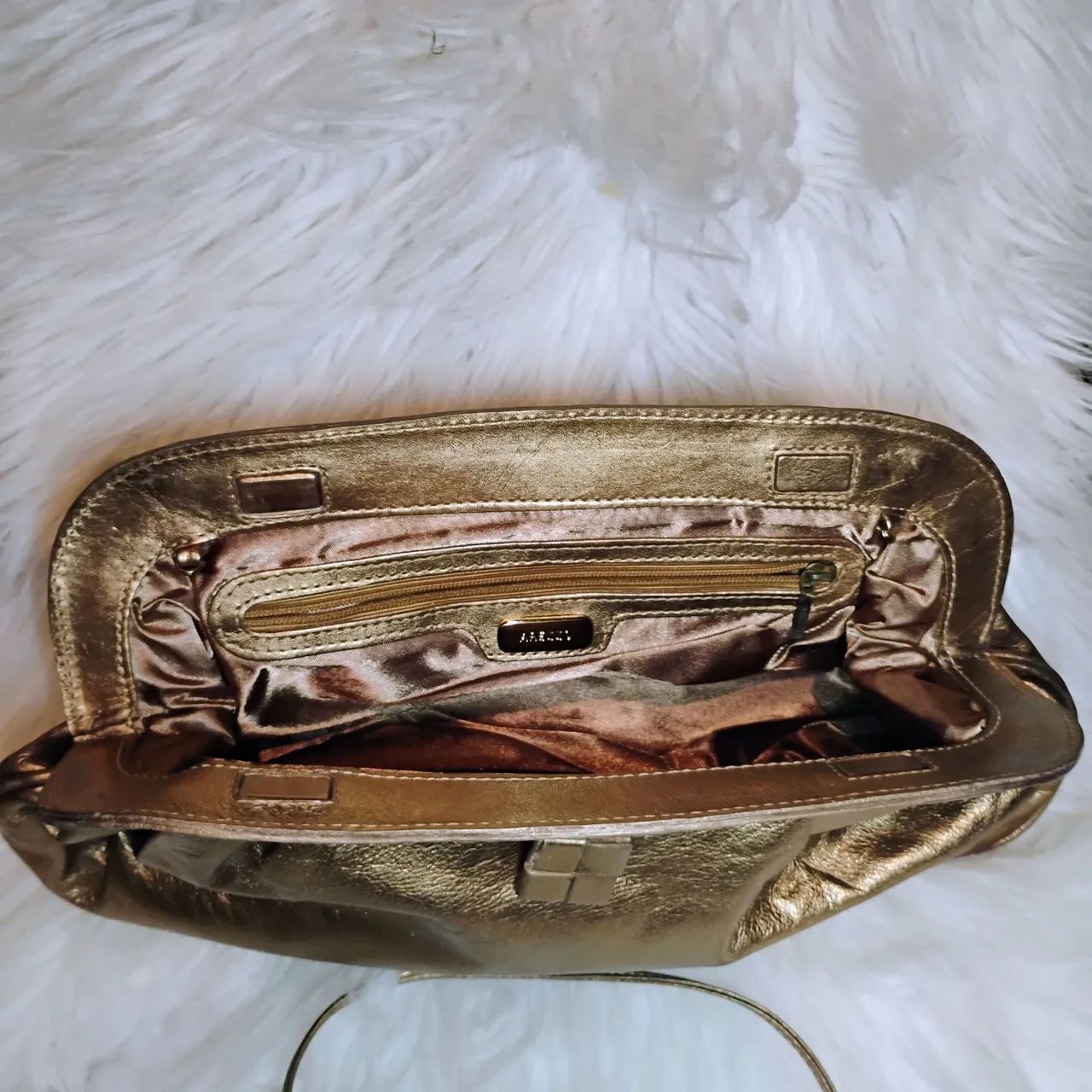 Bolsa de couro Arezzo  - Foto 4