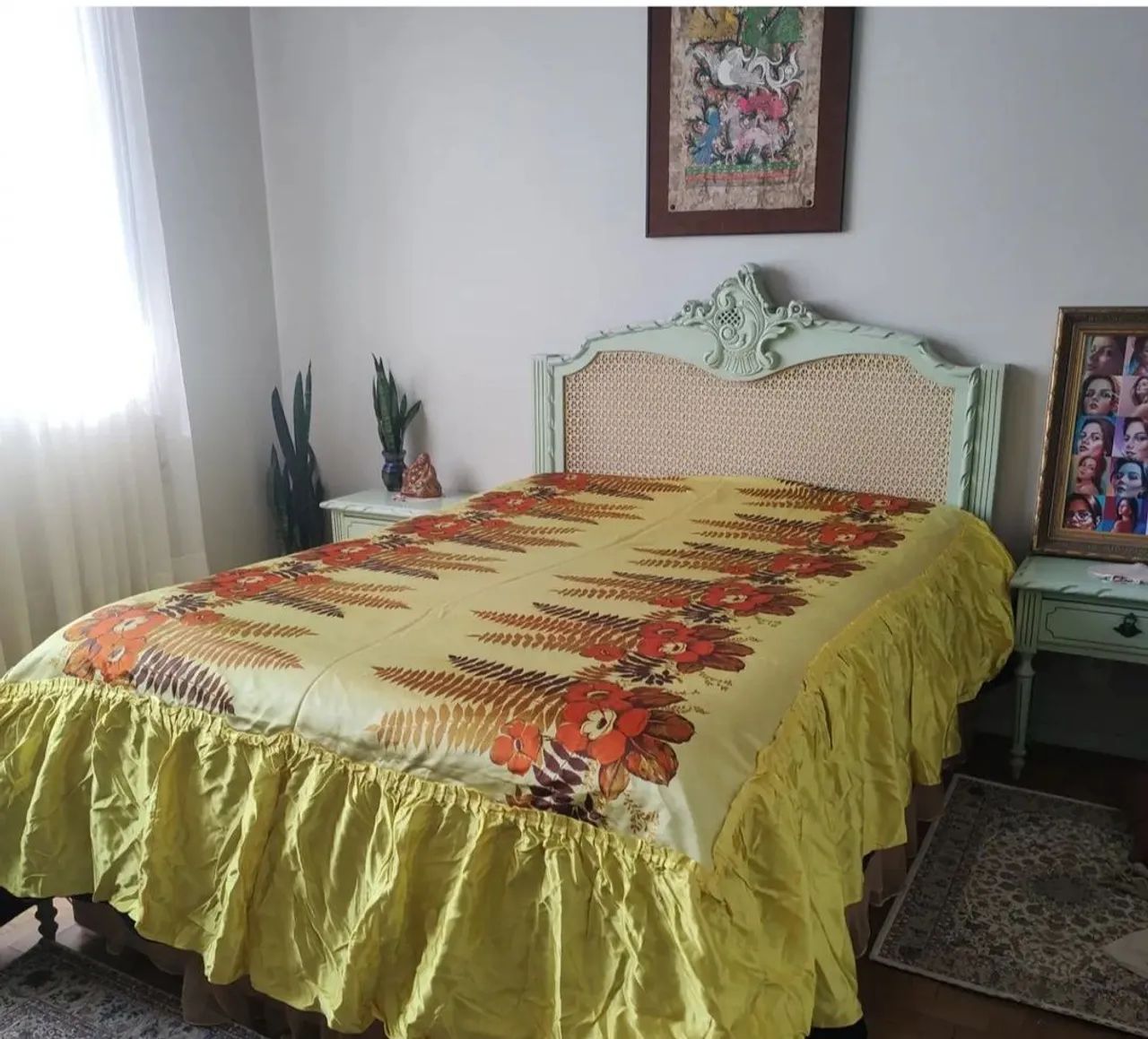 Colcha - Flores Amarelas