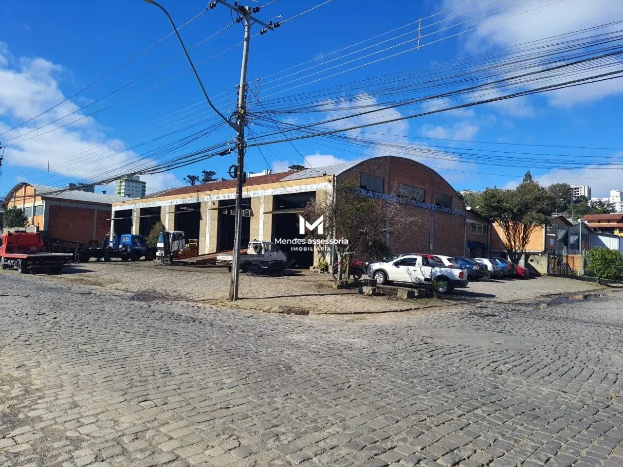 Pavilhão industrial locado no Bairro São José