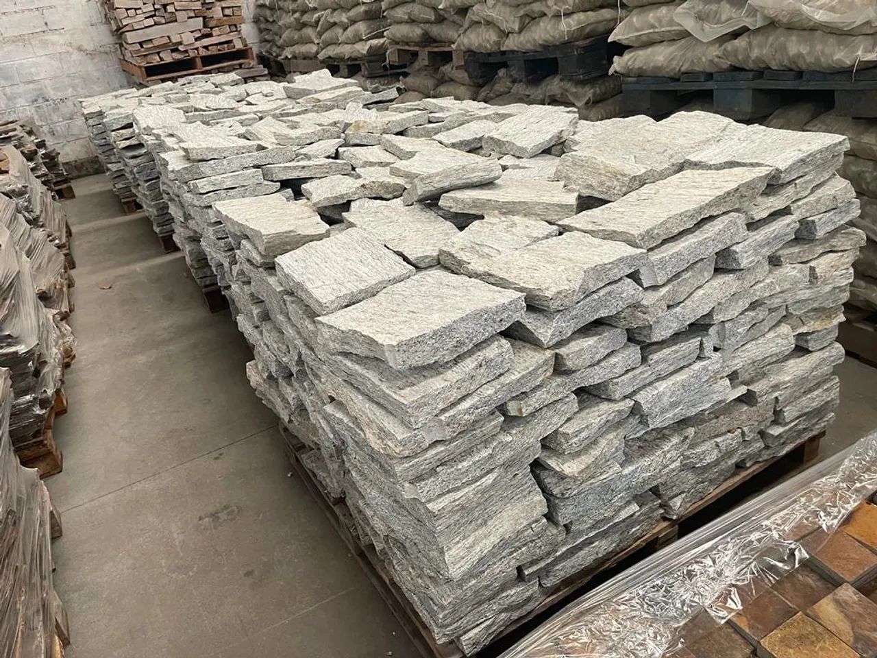 Pedra Natural - Madeira Branca (Total 10m2)