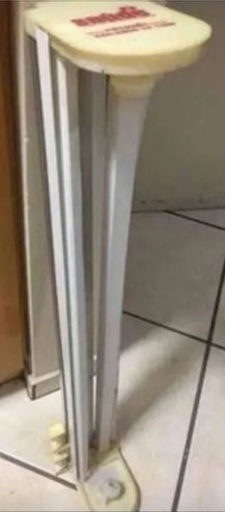Suporte para lençol em alumínio 70cm com guilhotina - Foto 5