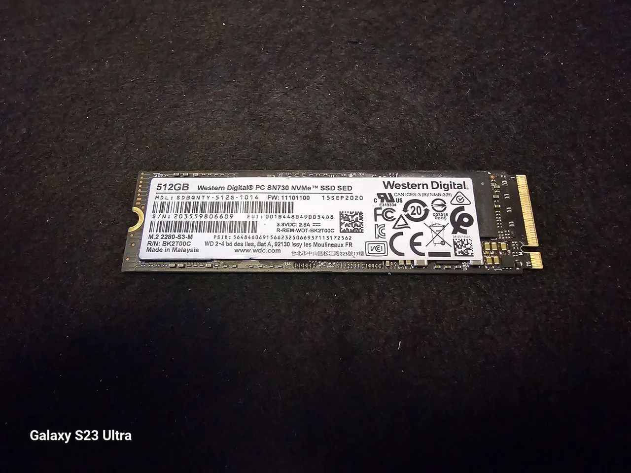 SSD WD Green 512Gb Nvme m2