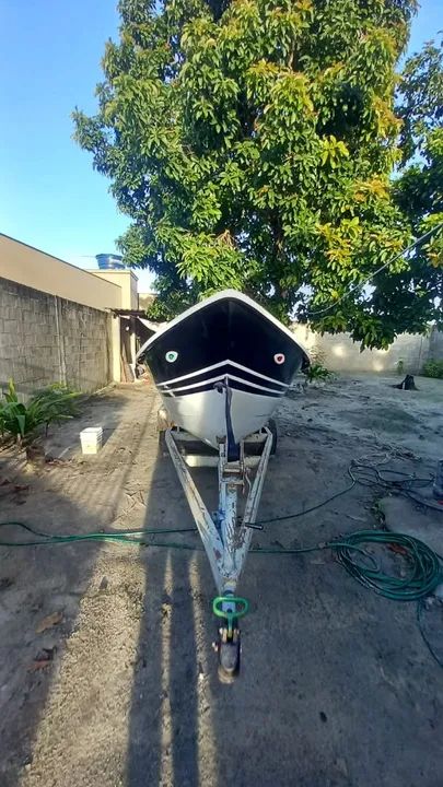 Vendo barco de fibra completo - Foto 4
