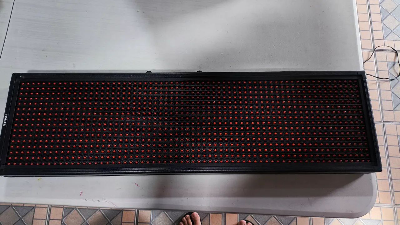 Letreiro em Led Vermelho  - Foto 2