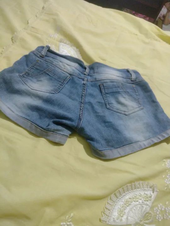 Short jeans feminino - Foto 3