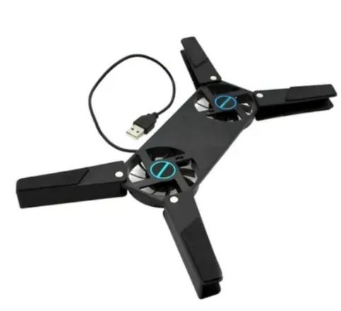 Suporte Base Notebook Com Cooler (2 Ventiladores) De Ventilação (z358)