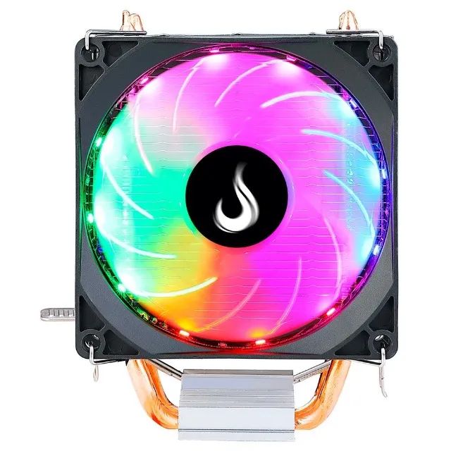 Air Cooler Rise Mode Z5 90mm Led Rainbow Intel/AMD LGA1200/1366/775 | AM4 - WZetta - Foto 3