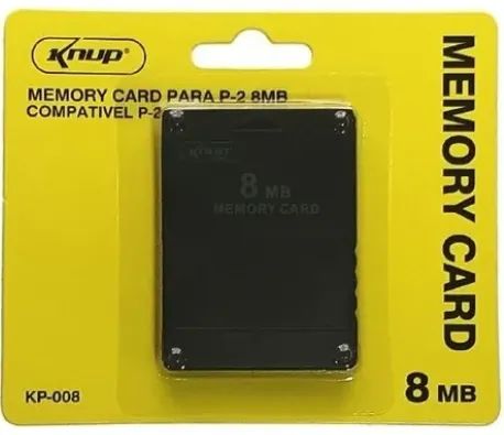 Memory Card 8mb 16mb 32mb para PS2 Novo Lacrado - Foto 3