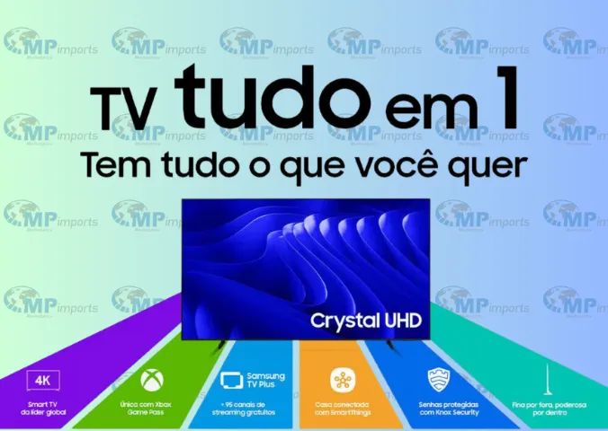 Loja MP Imports :Loja MP Imports: Smart TV 85? 4K Samsung Ultra HD 85DU8000 Novo! NFe!! - Foto 4