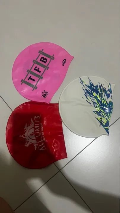 Kit Natação (nadadeira, oculos, touca e bolsa) - Foto 6