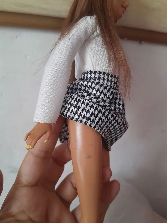 Linda boneca Barbie morena 20055 - Foto 6
