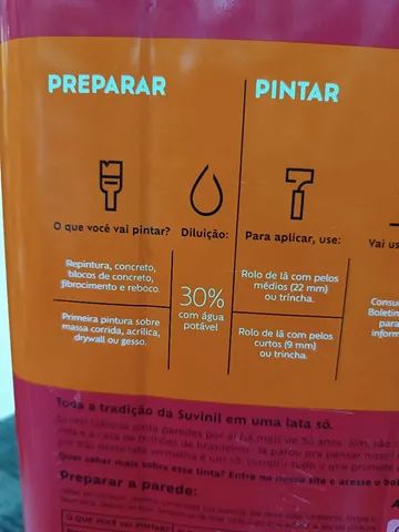 Tinta Suvinil Premium Clássica azul 16 litros  - Foto 6