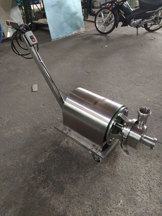 Bomba Centrifuga Sanitária c/ Carrinho - Foto 2