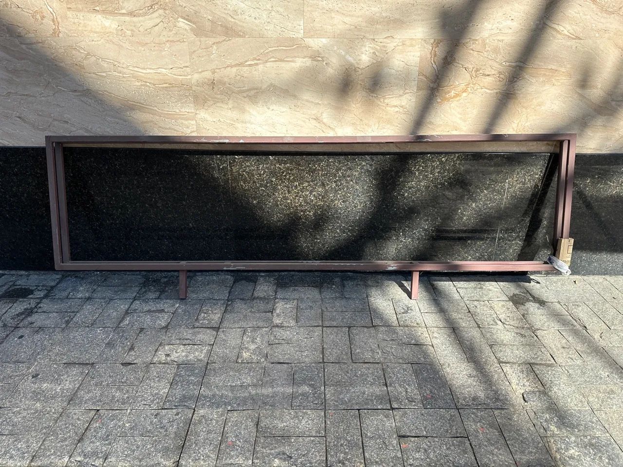 Estrutura metalon para placa 