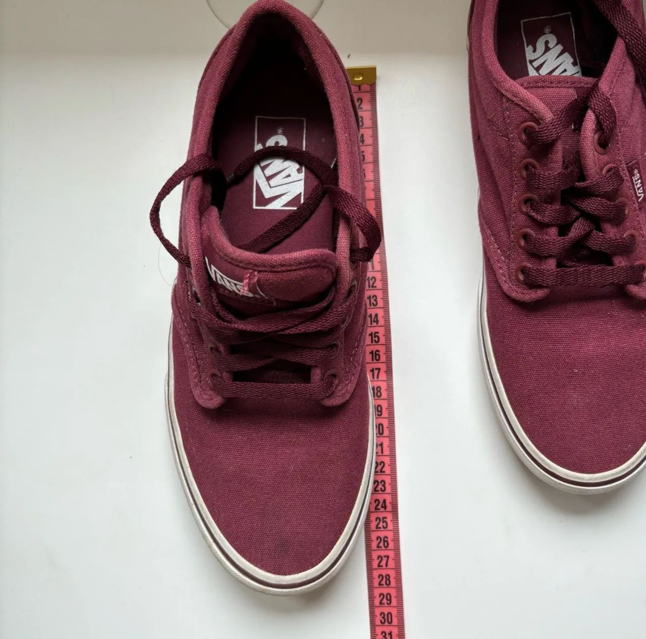 Tênis Vans Authentic - Cor Vinho 39 - Foto 5