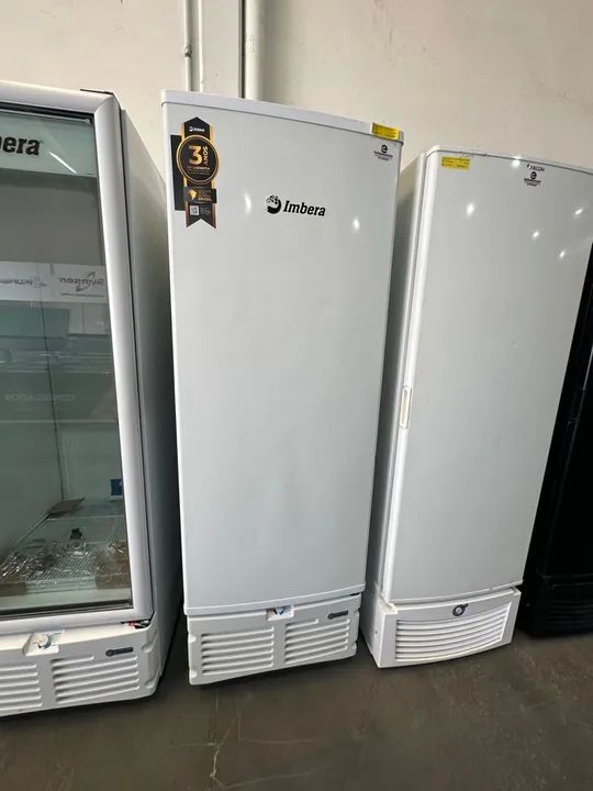 Freezer congelados 564L porta sólida imbera 